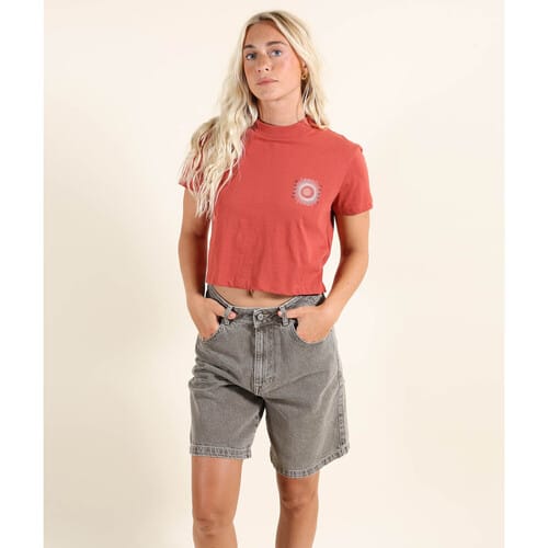 T-shirt Korte Mouw Oxbow Croptop RADIATE