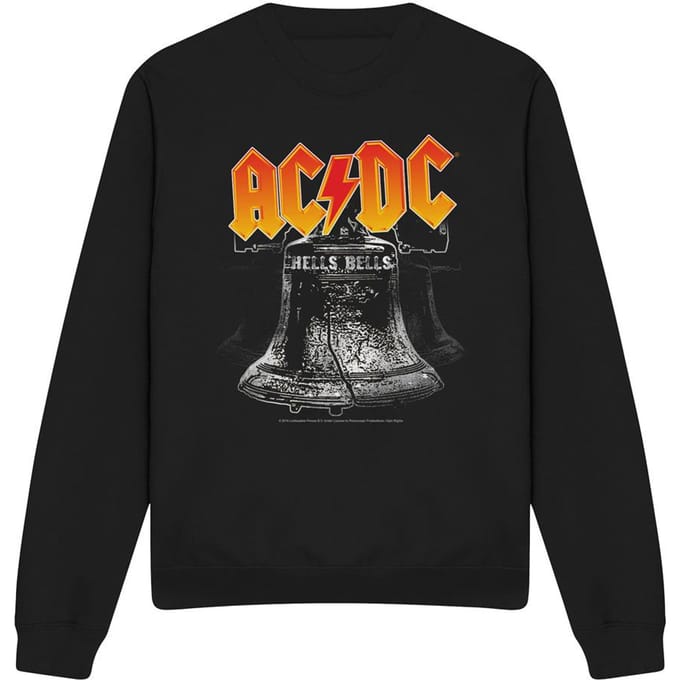 AC/DC Volwassen uniseks Hells Bells Sweatshirt (Zwart)
