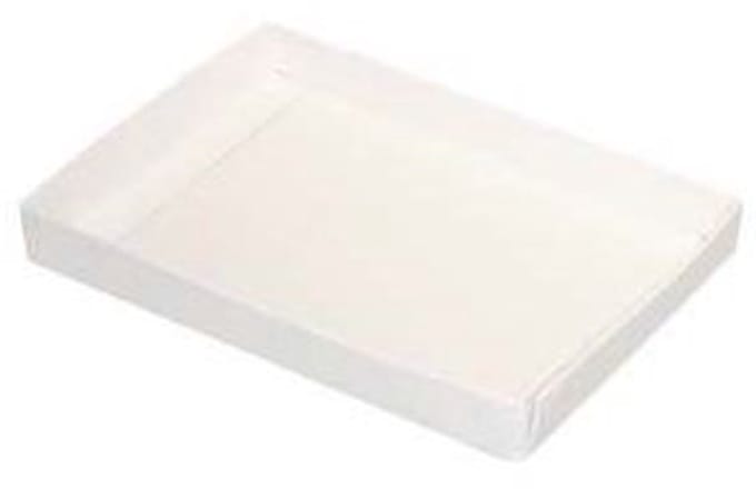 Kartonnen Doosjes Wit 13,7x2,5x19,1cm (25 stuks) | Geschenkdoos | Doosjes Karton