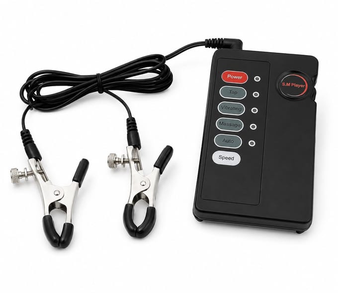 Stroomschok Tepelklem - E-stim - Schok - Borst