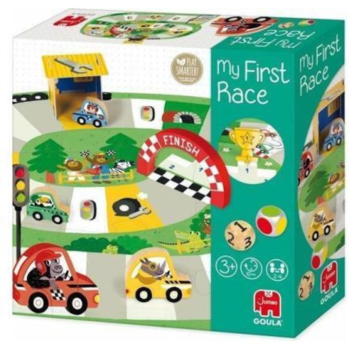Jumbo - Goula - Mijn eerste race - Bordspel kinderen vanaf 3 jaar