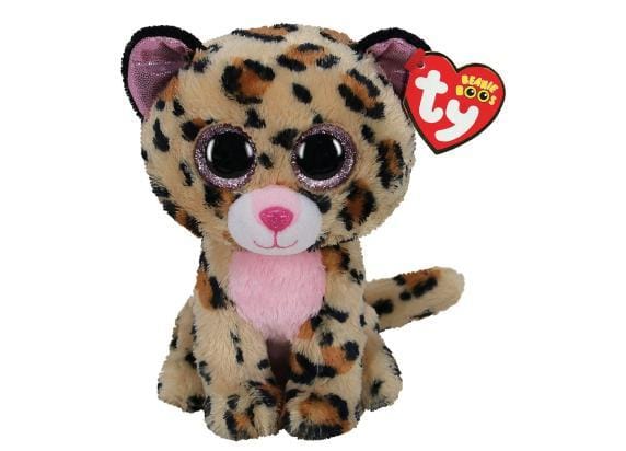 Ty - Knuffel - Beanie Boos - Livvie Leopard - 15cm