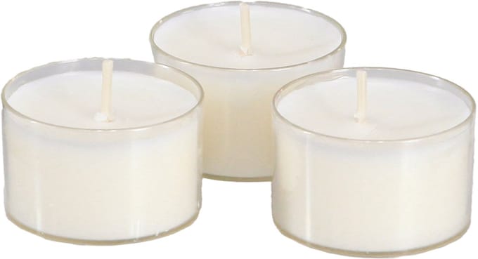 PURE Nature Lights Theelichtjes Koolzaadwas Ø38mm 40 stuks