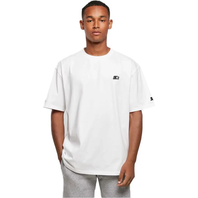 Starter Black Label - Essential Oversize Heren Tshirt - M - Wit