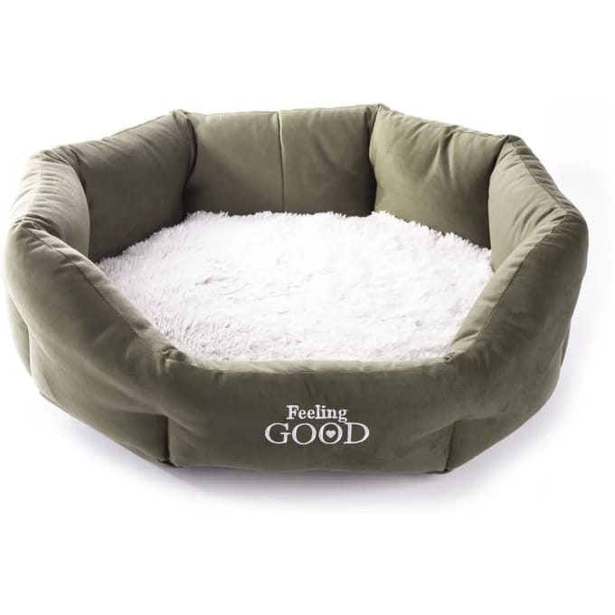 Hond en kat comfortabele mand Martin Sellier Igloo