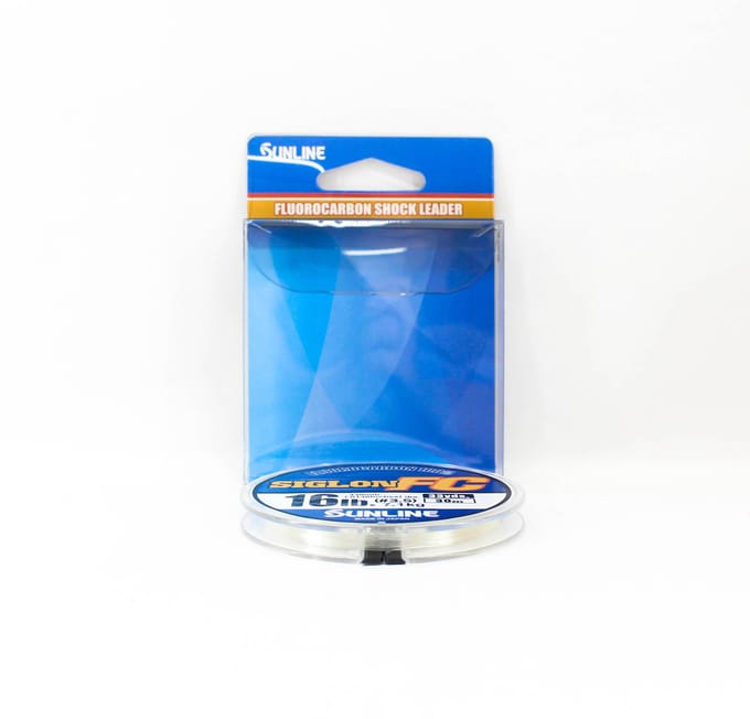 Sunline Fluorocarbon Onderlijn Siglon FC 100% 30m 16lb Diameter 0.33mm (8210) schoon