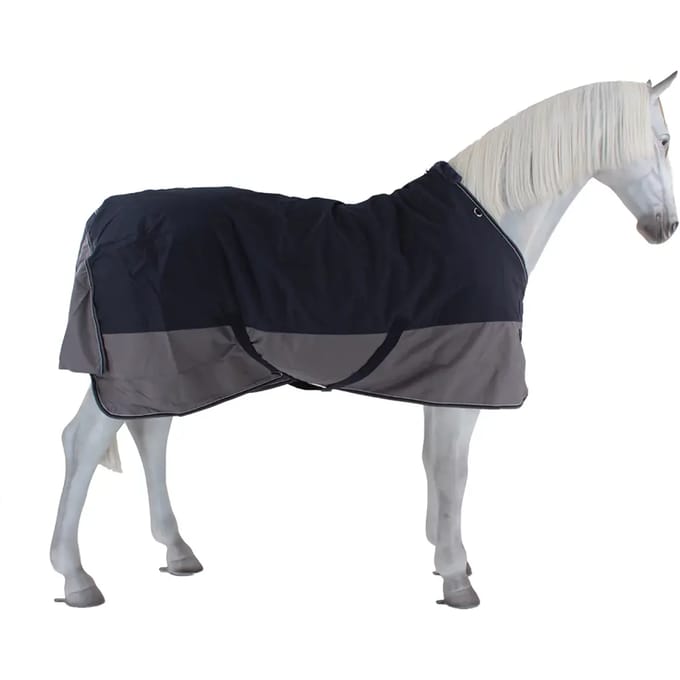 Equitheme Standard Tyrex 600 D Polyfil 50g Uitloopkleed Blauw 183-135 cm