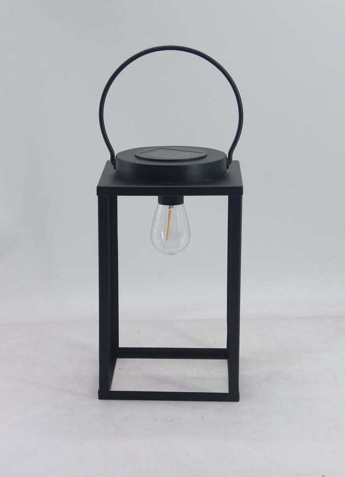 Dilampo - Solar - BODHU - Metalen lamp - met LED gloeilamp - TUINVERLICHTING