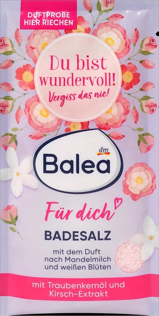 Balea Badzout voor jou - 80 gram