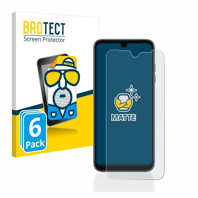 BROTECT - Screenprotector voor Fairphone 4 - Folie Beschermfolie matte 6 Stuks