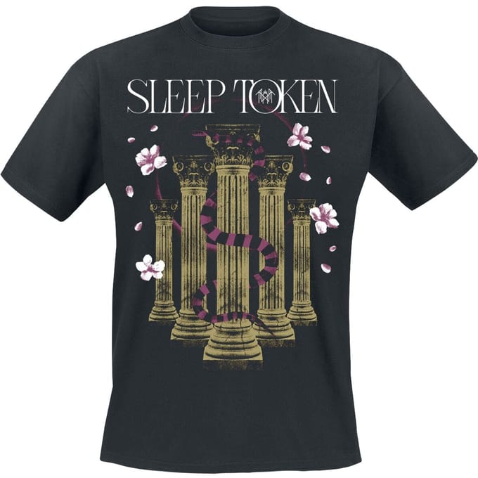 Sleep Token T-shirt - Snake - M tot 3XL - voor Mannen - zwart