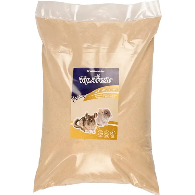 Witte Molen Chinchilla Zand - Vachtverzorging - 12,5 kg