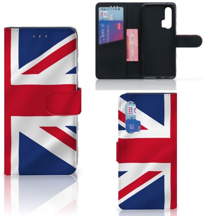 Honor 20 Pro Bookstyle Case Groot-Brittannië