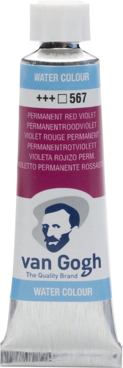 Van Gogh Aquarelverf Tube - 10 ml 567 Permanentroodviolet
