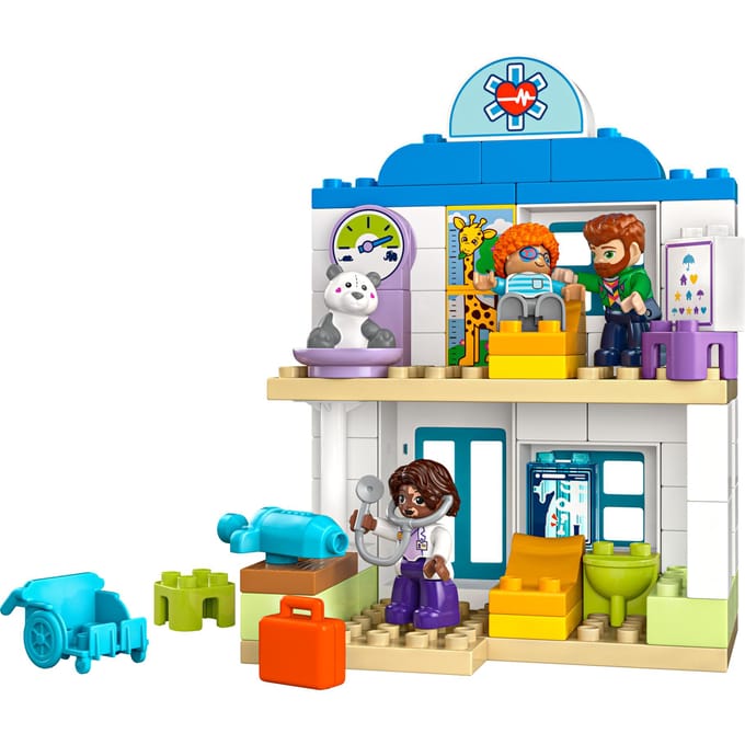 LEGO DUPLO Stad Voor het eerst naar de dokter Educatief Speelgoed voor de Fijne Motoriek 10449