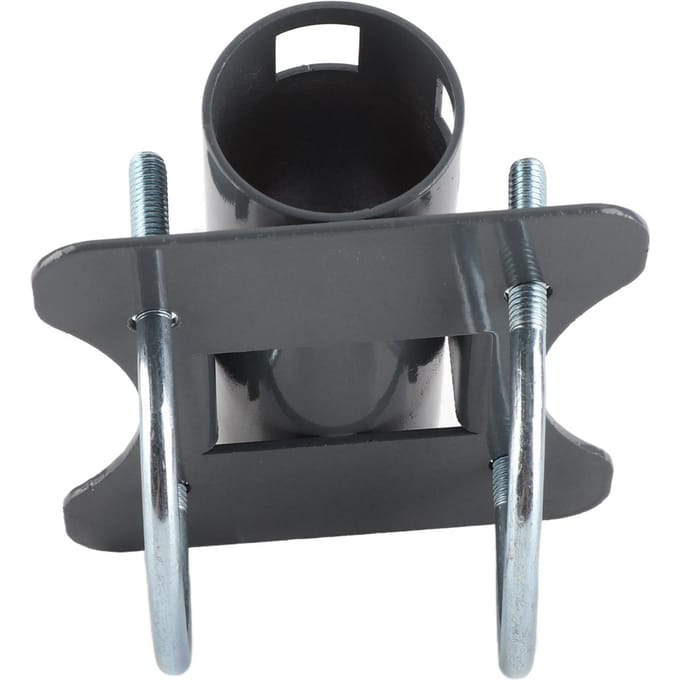 Luchtmast Pijpklem RVS 30mm tot 50mm Verstelbare U-vorm Antenne Montagebeugel gray