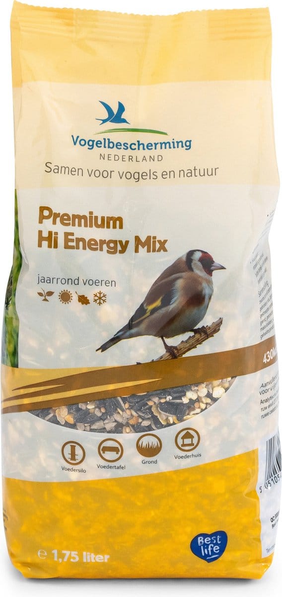 Wildbird Vbn Hi-Energy Mix - Tuinvogelvoer - 1.75 l