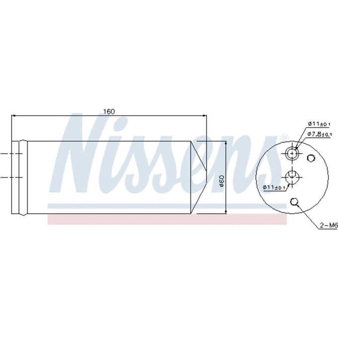 Droger, airconditioningsysteem NISSENS 95477