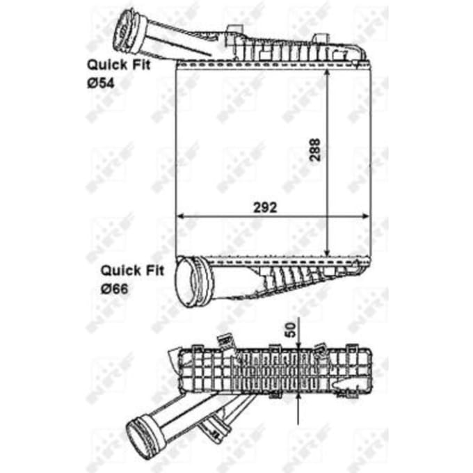 Intercooler NRF 30198