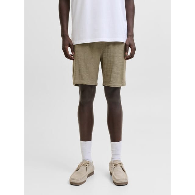 JACK&JONES PANTS STUDIO - JPSTJAIDEN COBA STRIPE JOG SHORTS REG SN Heren Korte broek