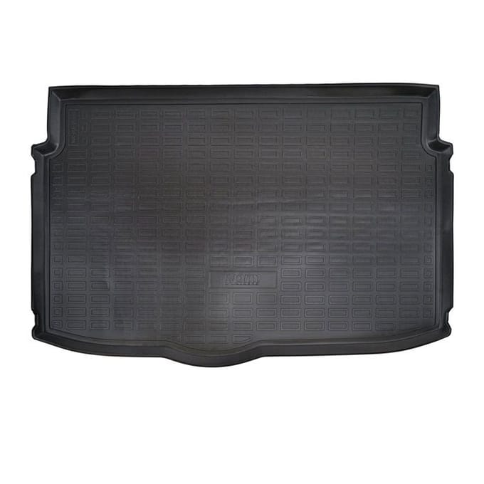 Bac de coffre sur mesure - NORM LINERS - Hyundai i20 (depuis 2020) - Bords hauts - Antidérapant - Élastomère TPE
