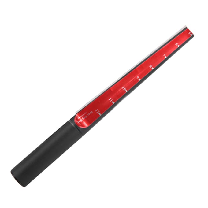Ringmaatmeter van was, vingerliniaal, sieradenmaatdoorn red