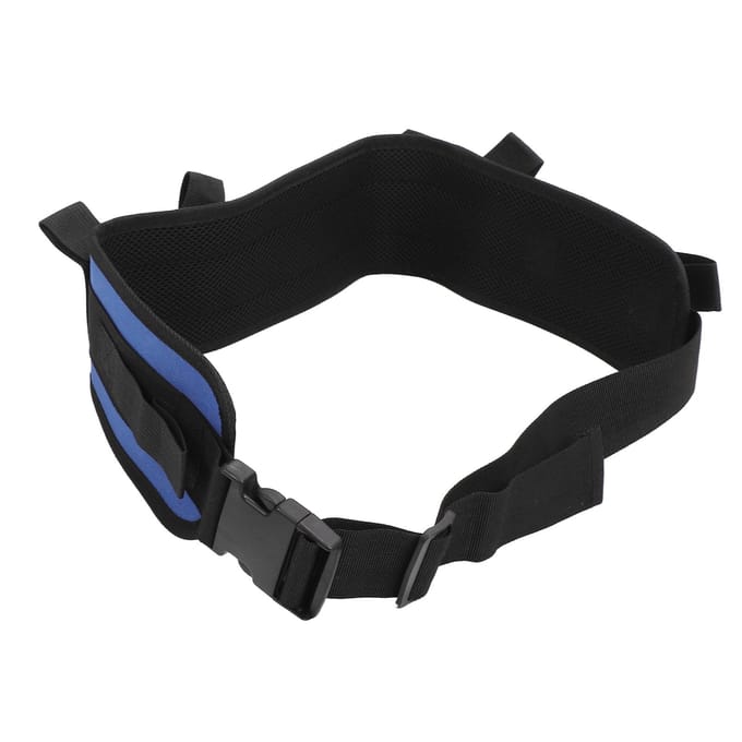 Loop Transfer Riem Lumbale Ondersteunende Lift Loopriem Hulpmiddel voor Oudere Patiënten black
