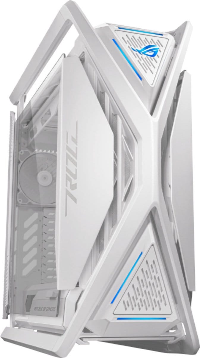 ASUS ROG Hyperion GR701 - White - Case - Fulltower - Zwart