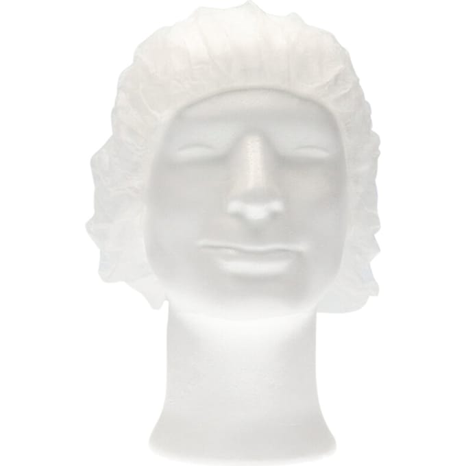 Haarnet CMT bouffant non-woven M 50cm PP wit