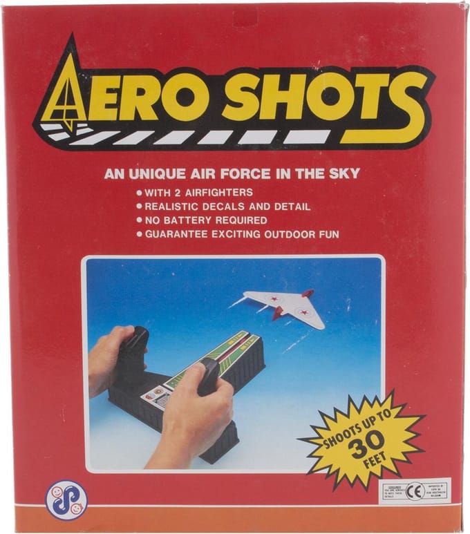 lanceerbasis met 2 vliegtuigen AEROSHOTS