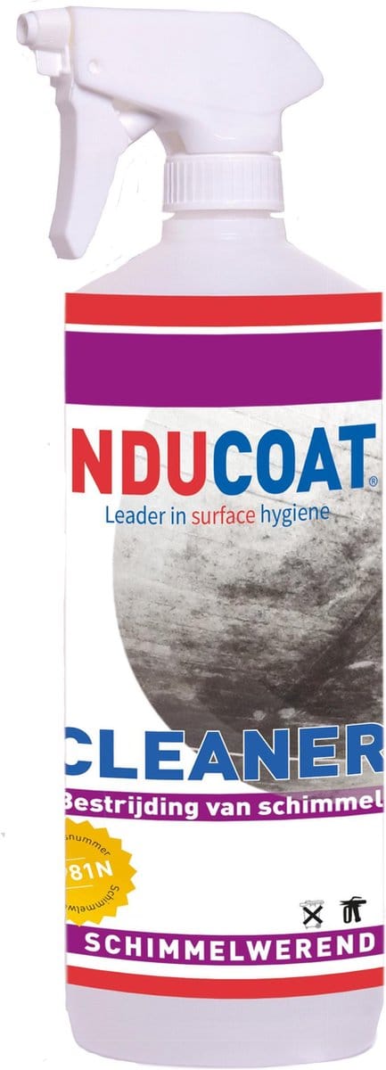 Inducoat Cleaner spray concentraat - schimmelreiniger - schimmelverwijderaar - 100 ml