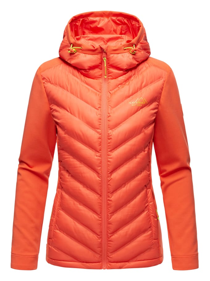 Navahoo Dames Gewatteerde Jas Nimm mich mit – Getailleerd, Stijlvol & Comfortabel met Capuchon