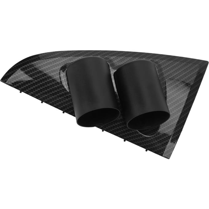 2 inch Dual Gauge Pod Dashboard Meterhouder Vervanging voor Falcon BA BF XR6 XR8 XR6TGlanzend Zwart