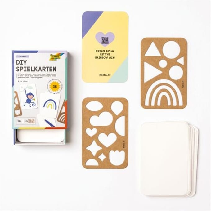 Speelkaarten Folia Blanco 6.5x10cm pak à 36 stuks