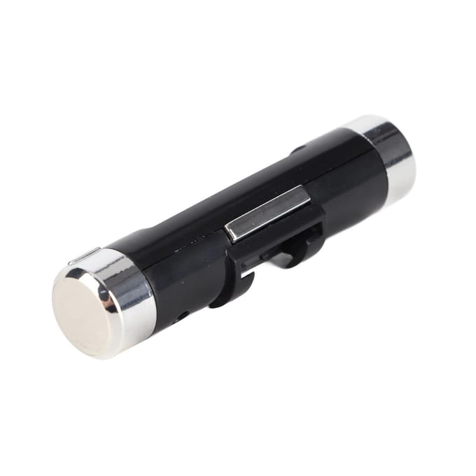 Multifunctionele Auto Auto Elektronische Klok Thermometer LED Achtergrondverlichting Digitale Weergave black
