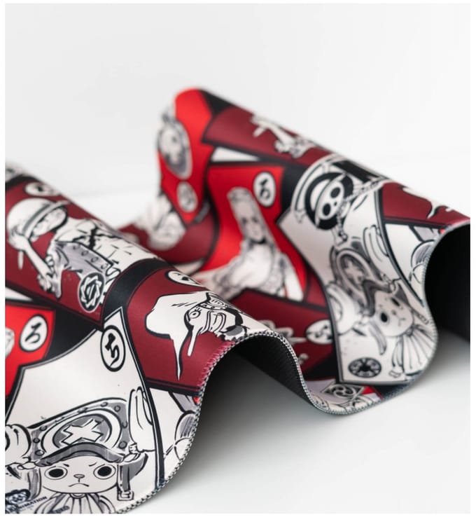 One Piece - Anime Bureaumat - Characters - voor Geen - rood-zwart-wit