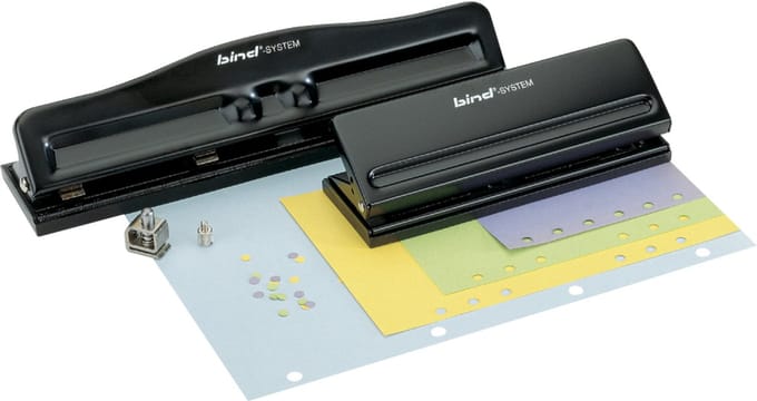 *perforator Bind 19 x 6 x 3 cm zwart