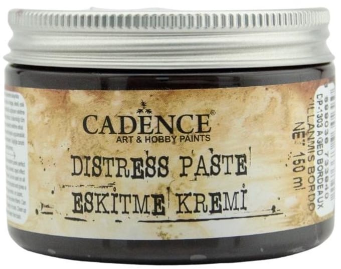 Cadence Distress Paste 150 ml Bordeaux