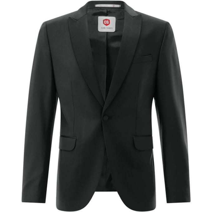 Regular fit smokingcolbert met klepzakken, model 'Pablo'