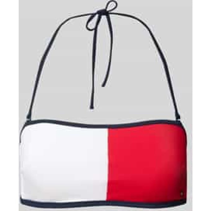 Bandeau in colour-blocking-look