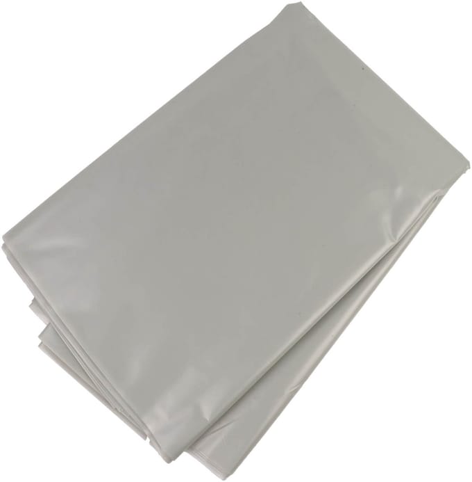50x plastic zakken LDPE 100x160cm 100my