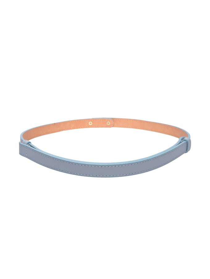Isabella Rhea Turquoise Rundleer Riem
