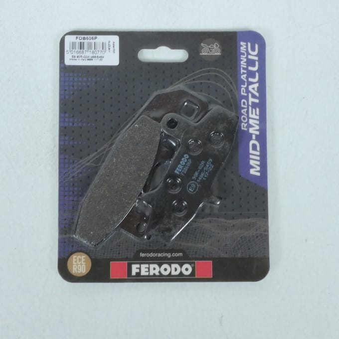 Remblokken Ferodo voor Motor Suzuki 650 DR RE 1994 tot 1996 vooraan Nieuw