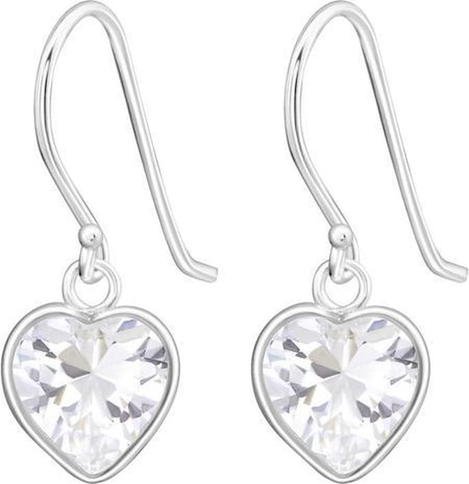 Montebello Oorbellen Birgul - 925 Zilver E-Coating - Hart - 8x22mm