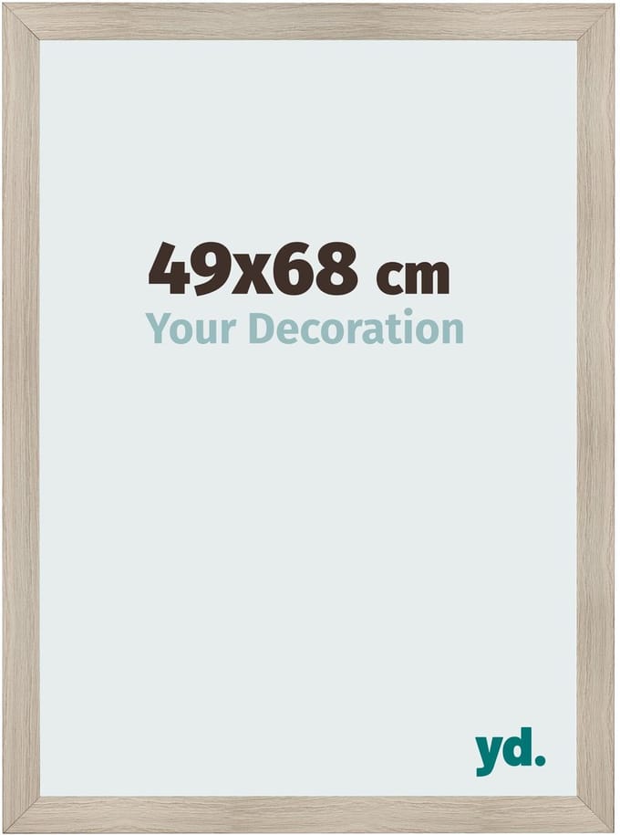 Your Decoration - Fotolijst 49x68 cm - MDF - Eiken Licht - Pisa
