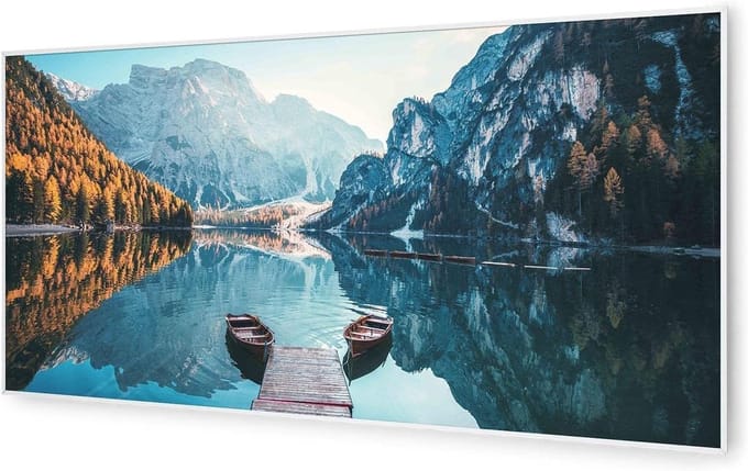 Infrarood Verwarming - Wandpaneel Slim - Ruimte Verwarmen - App Bediening - 120 x 60 cm - Wit