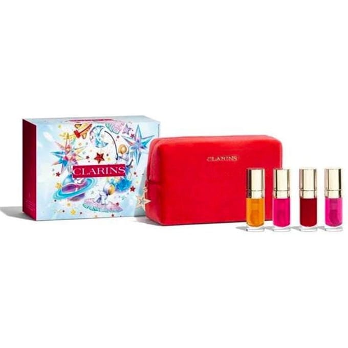 Clarins Lip Comfort Oil Gift Set 4 st