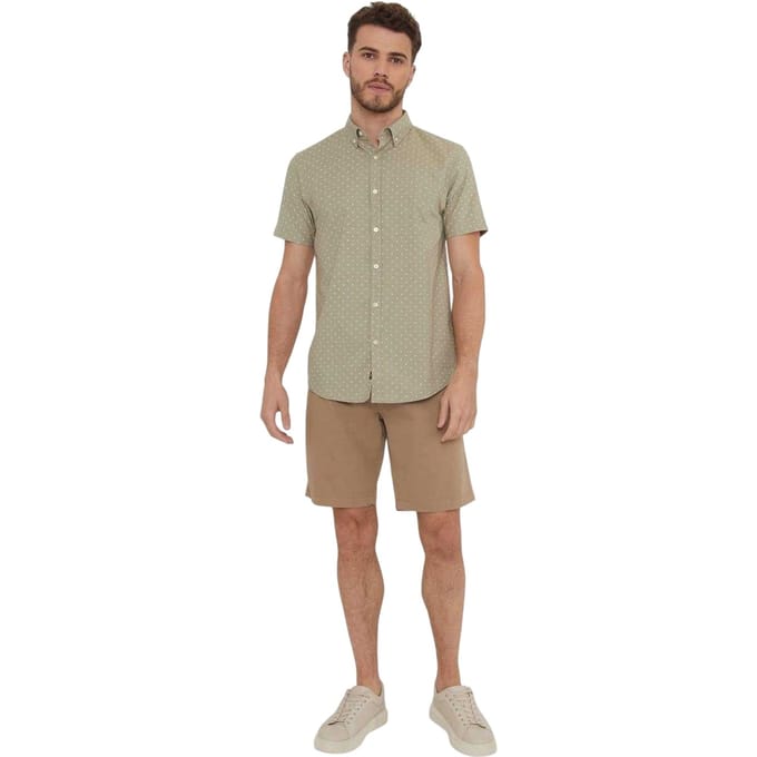 Threadbare Herenhemd Leo Regular (Salie)