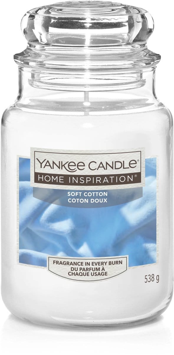 Yankee Candle - Home Inspiration Soft Cotton Large Jar