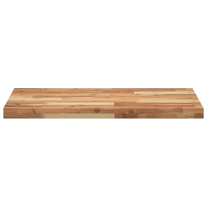 vidaXL - Wastafelblad - met - olieafwerking - 160x50x4 - cm - massief - acaciahout